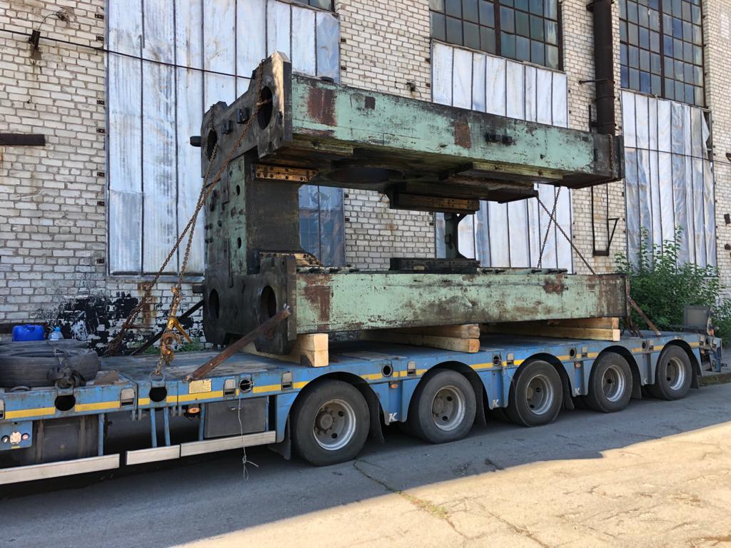Ended dismantle happened loading and delivery to the buyer hot forging press KB8544 2500